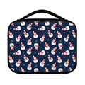 Xmas Snowman Pattern Print Classic Bible Case