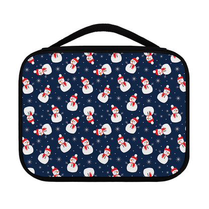 Xmas Snowman Pattern Print Classic Bible Case