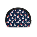 Xmas Snowman Pattern Print Coin Purse