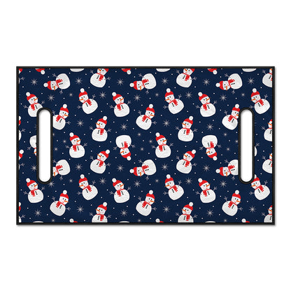 Xmas Snowman Pattern Print Golf Cart Seat Cover