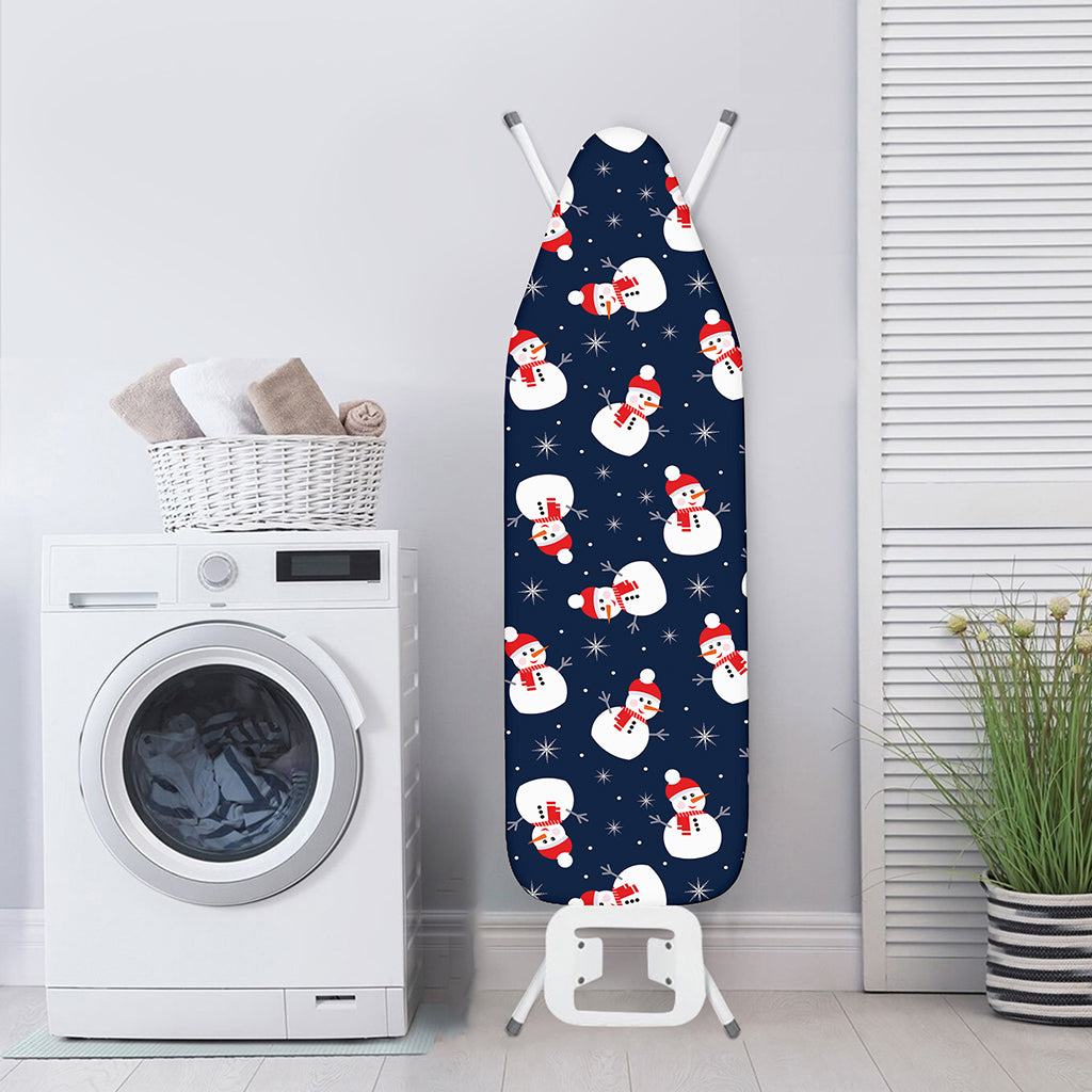 Xmas Snowman Pattern Print Ironing Board Cover