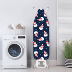 Xmas Snowman Pattern Print Ironing Board Cover