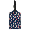 Xmas Snowman Pattern Print Luggage Tag