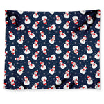Xmas Snowman Pattern Print Tapestry