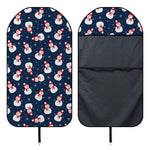Xmas Snowman Pattern Print Waterproof Car Seat Cover