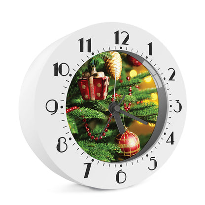 Xmas Tree Print Alarm Clock