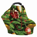 Xmas Tree Print Baby Seat Cover