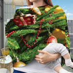 Xmas Tree Print Baby Seat Cover