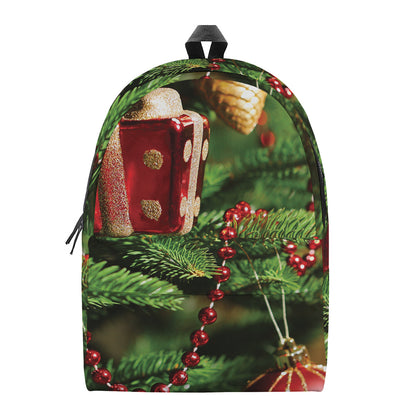 Xmas Tree Print Backpack