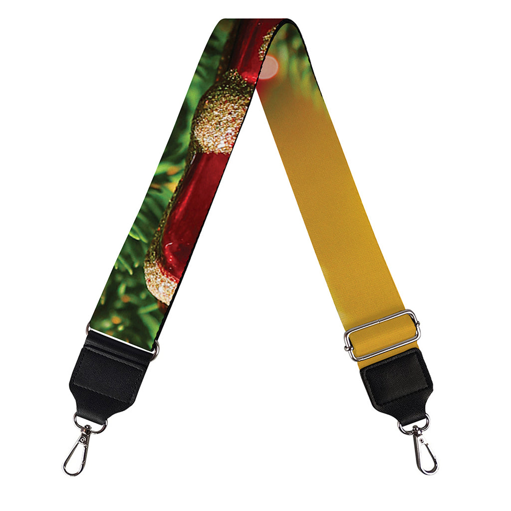 Xmas Tree Print Bag Strap