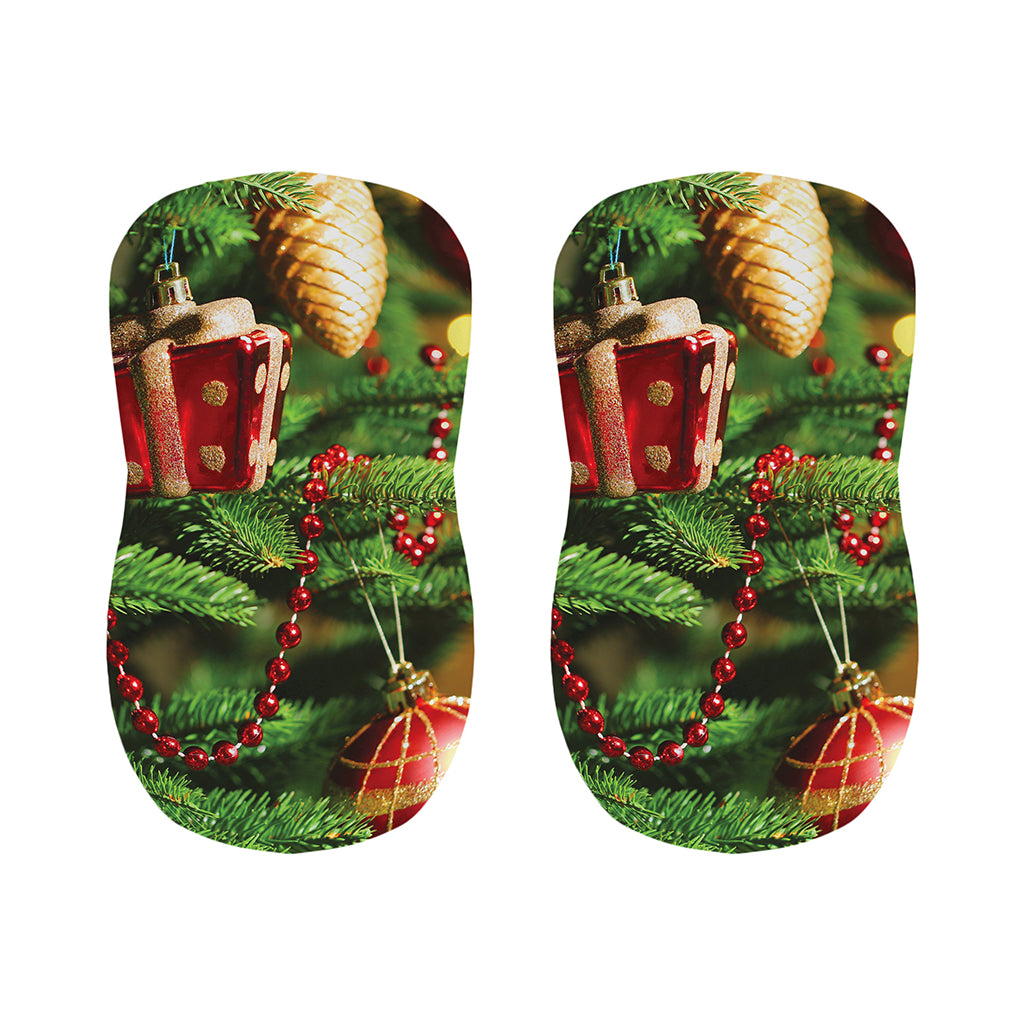 Xmas Tree Print Bar Stool Covers