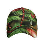 Xmas Tree Print Baseball Cap