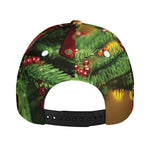 Xmas Tree Print Baseball Cap
