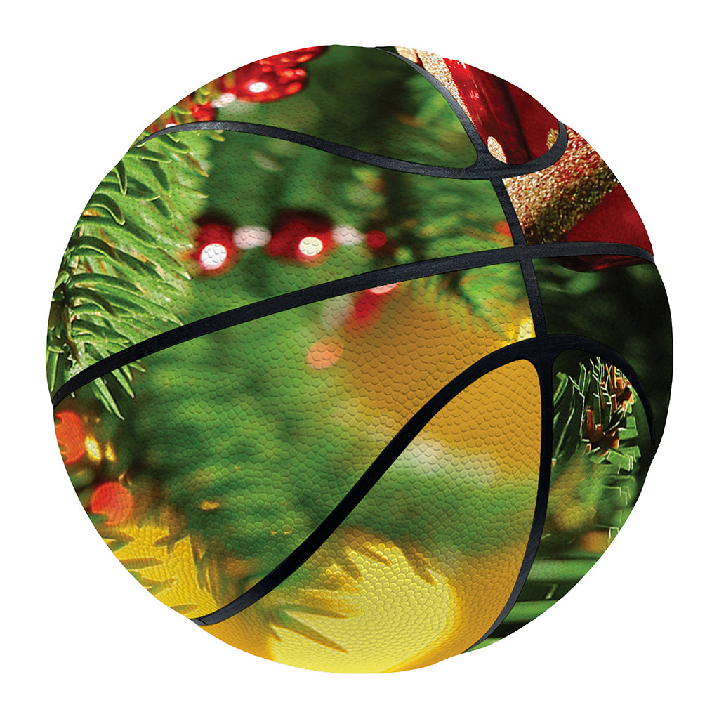 Xmas Tree Print Basketball