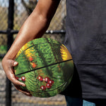 Xmas Tree Print Basketball