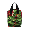 Xmas Tree Print Bible Tote Bag