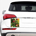 Xmas Tree Print Car Sticker