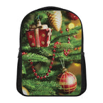 Xmas Tree Print Casual Backpack