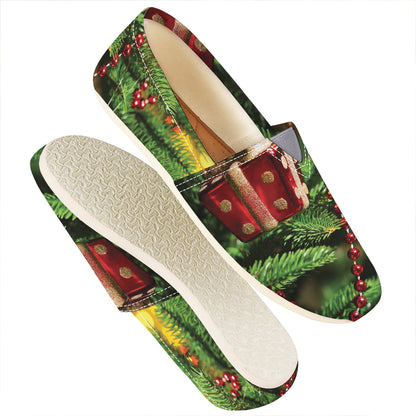 Xmas Tree Print Casual Shoes