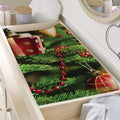 Xmas Tree Print Changing Pad Cover