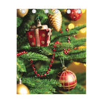 Xmas Tree Print Curtain