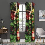 Xmas Tree Print Curtain
