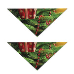 Xmas Tree Print Dog Bandana