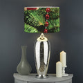 Xmas Tree Print Drum Lamp Shade
