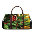 Xmas Tree Print Duffel Bag