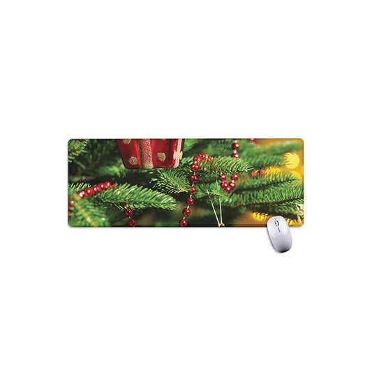 Xmas Tree Print Extended Mouse Pad