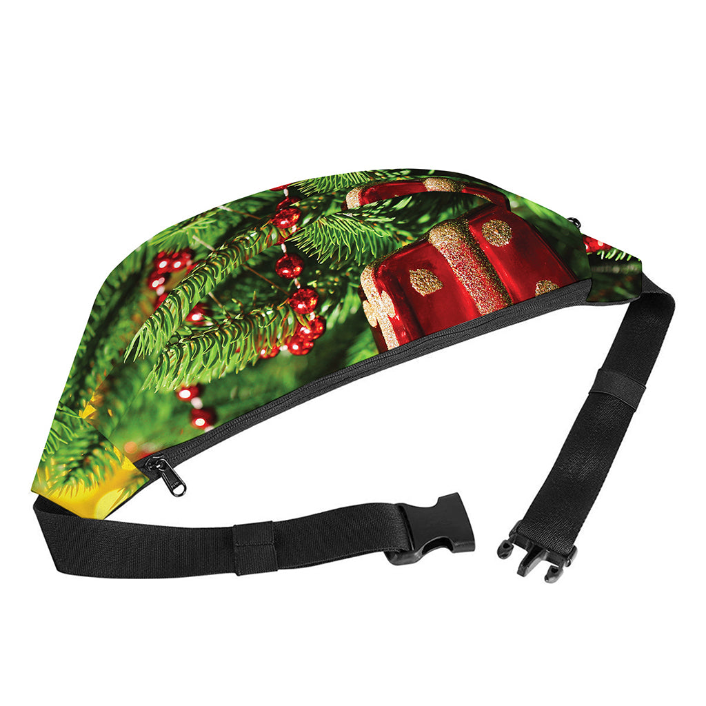 Xmas Tree Print Fanny Pack