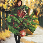 Xmas Tree Print Foldable Umbrella