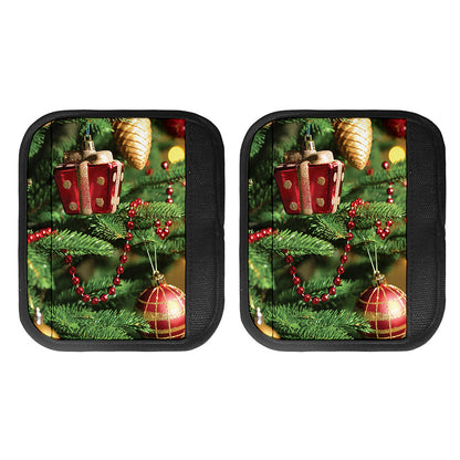 Xmas Tree Print Handle Covers