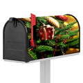 Xmas Tree Print Mailbox Cover