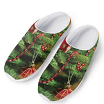 Xmas Tree Print Mesh Casual Shoes
