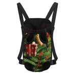 Xmas Tree Print Pet Carrier Backpack