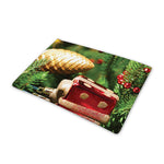 Xmas Tree Print Pet Cooling Mat Cover