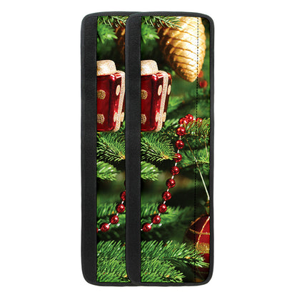Xmas Tree Print Refrigerator Handle Covers
