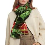 Xmas Tree Print Scarf