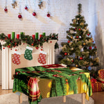 Xmas Tree Print Tablecloth