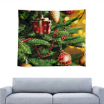Xmas Tree Print Tapestry