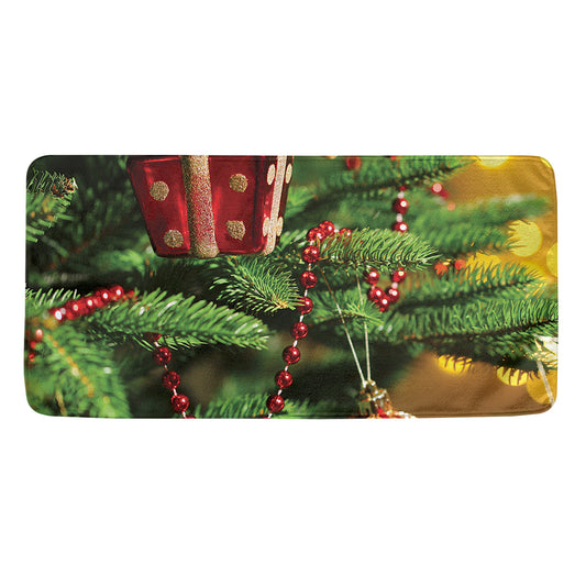 Xmas Tree Print Towel