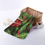 Xmas Tree Print Towel