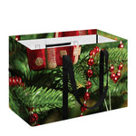 Xmas Tree Print Utility Tote Bag
