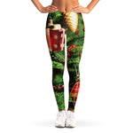 Xmas Tree Print Women's Leggings