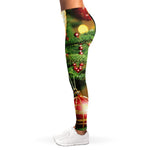 Xmas Tree Print Women's Leggings