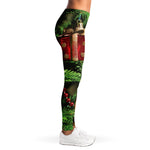 Xmas Tree Print Women's Leggings