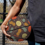 Yarn And Needle Pattern Print Basketball