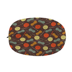 Yarn And Needle Pattern Print Car Side Mirror Covers