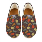 Yarn And Needle Pattern Print Casual Shoes